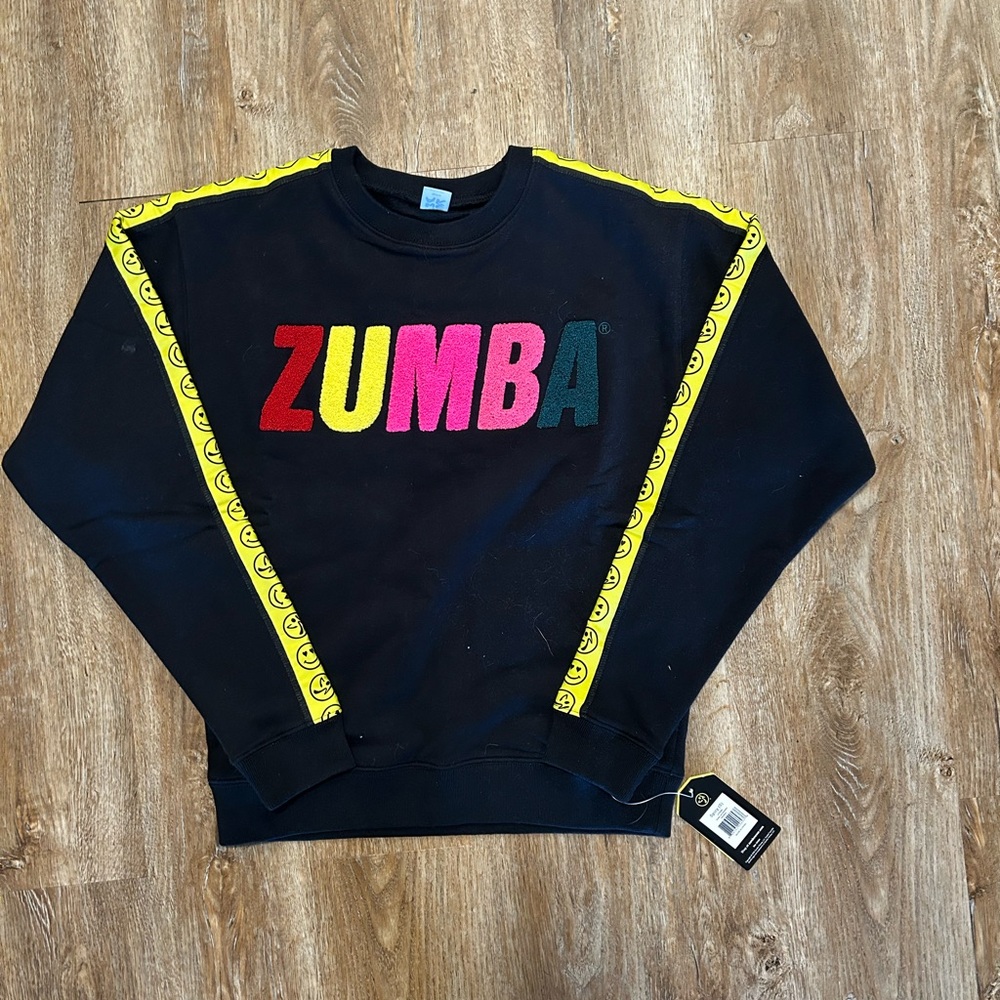Zumba Sweatshirt NWT SIZE S